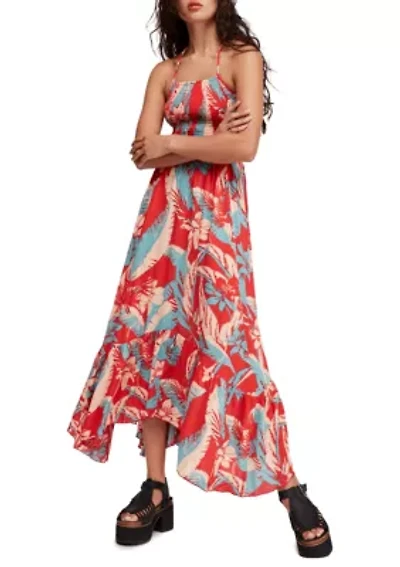 Heat Wave Printed Maxi