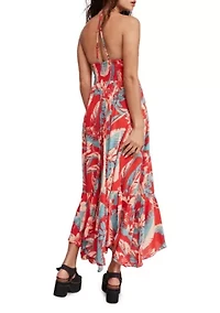 Heat Wave Printed Maxi