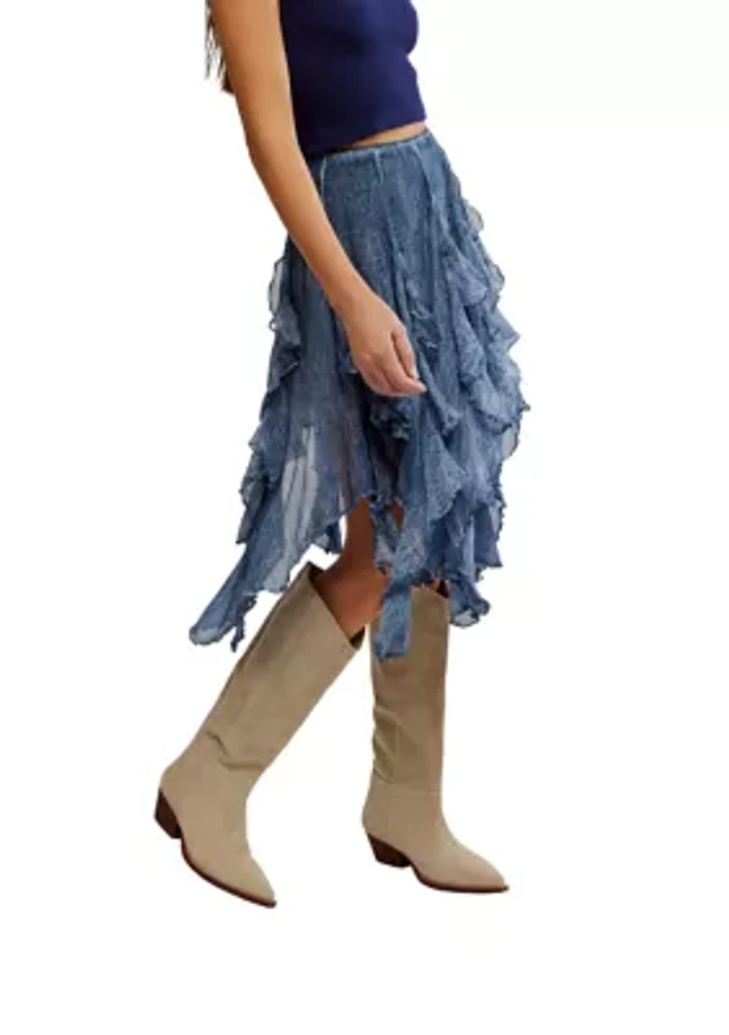 Susanna Knee-Length Midi Skirt