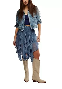 Susanna Knee-Length Midi Skirt