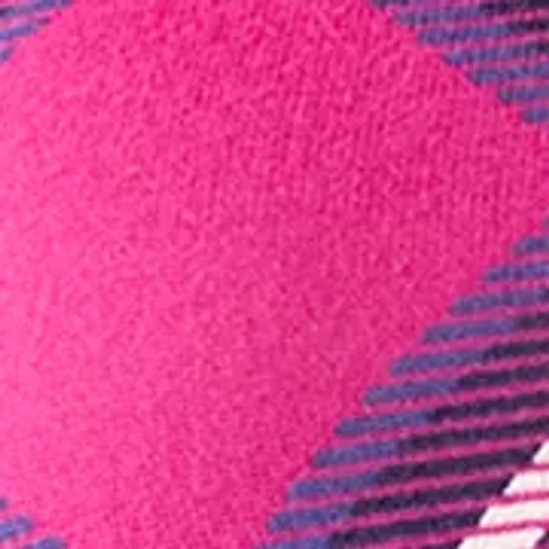 Women's Three-Quarter Sleeve Core Hacci Henley Printed Top