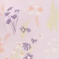 Juniors' Smocked Waistband Floral Shorts