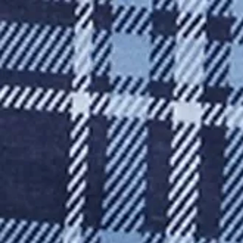 Juniors' Long Sleeve Double Knit Collared Top