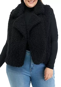 Plus Sleeveless Woobie Vest