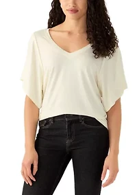 Women's Deconstructed Short Sleeve T-Shirt