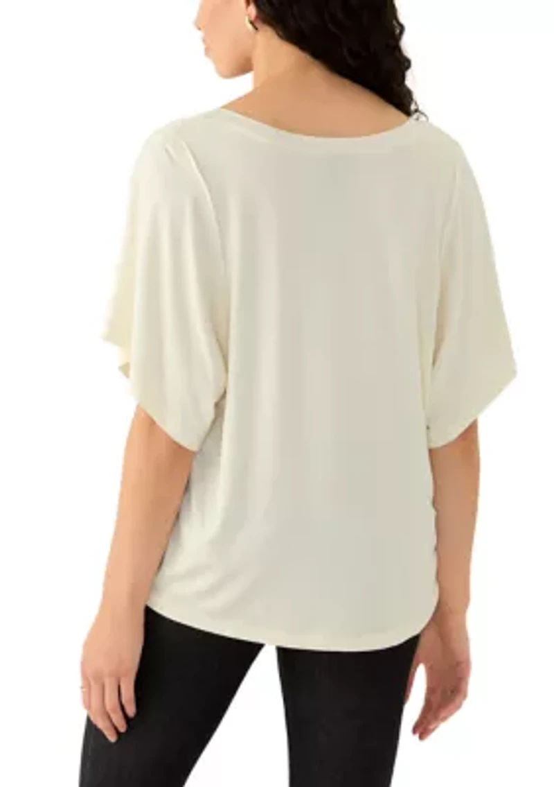 Women's Deconstructed Short Sleeve T-Shirt