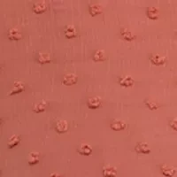 Plus Clip Dot Mandarin Collar Blouse