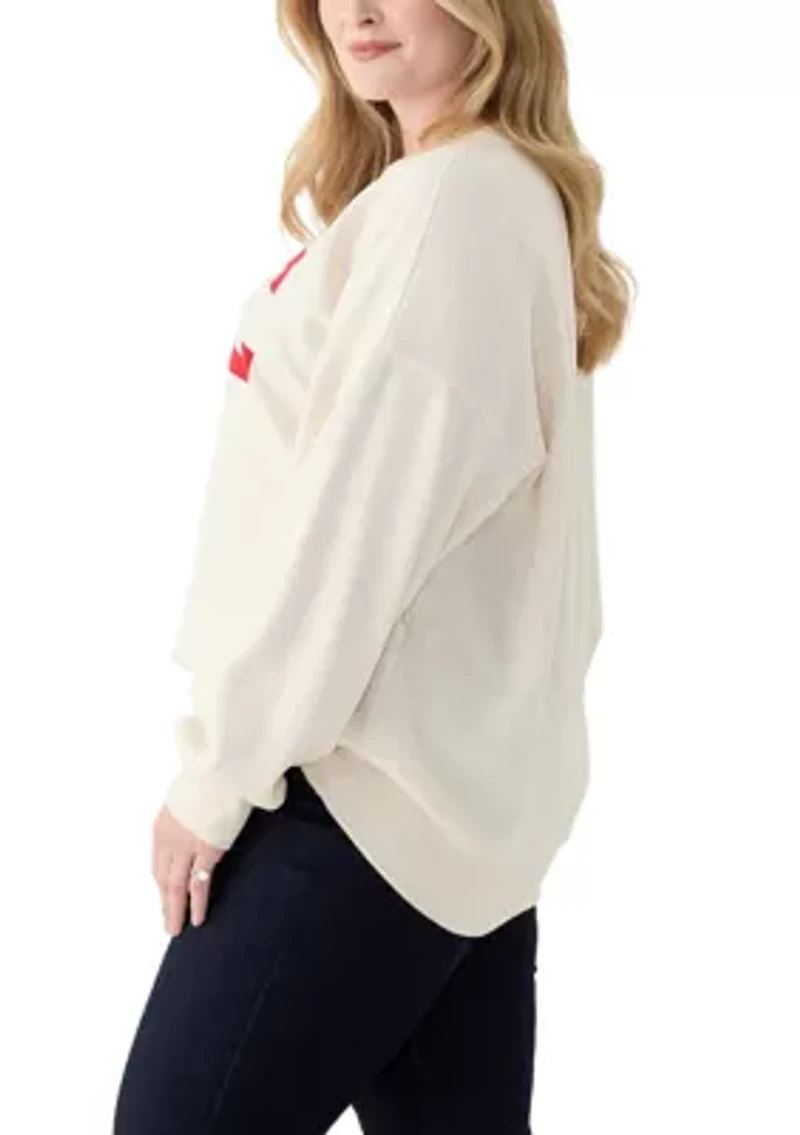 Plus NYC Crew Neck Sweatshirt