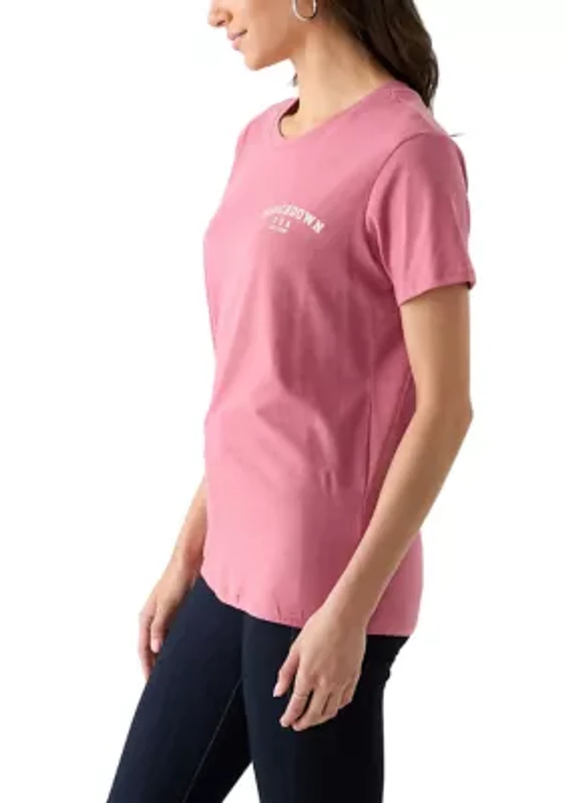 Short Sleeve Touchdown Graphic T-Shirt