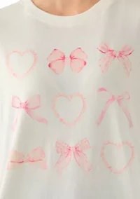 Women's Bow Front T-Shirt