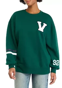 Women's V Chenille Embroidered Sweatshirt