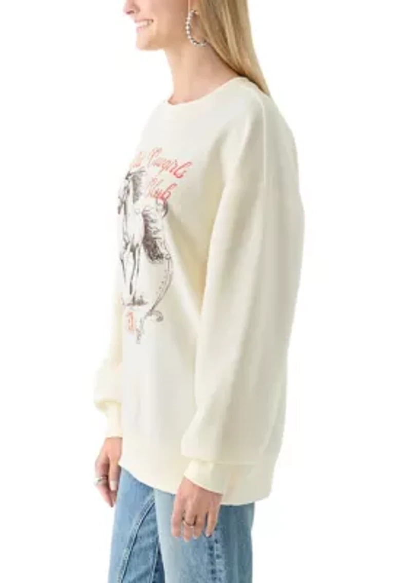 Women's Wild Cowgirl Club Sweatshirt