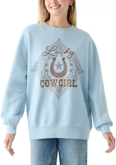 Women's Lucky Cowgirl Graphic T-Shirt