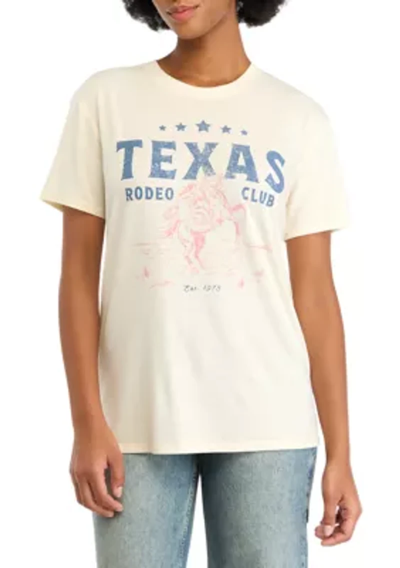 Women's Graphic Texas Rodeo Club T-Shirt