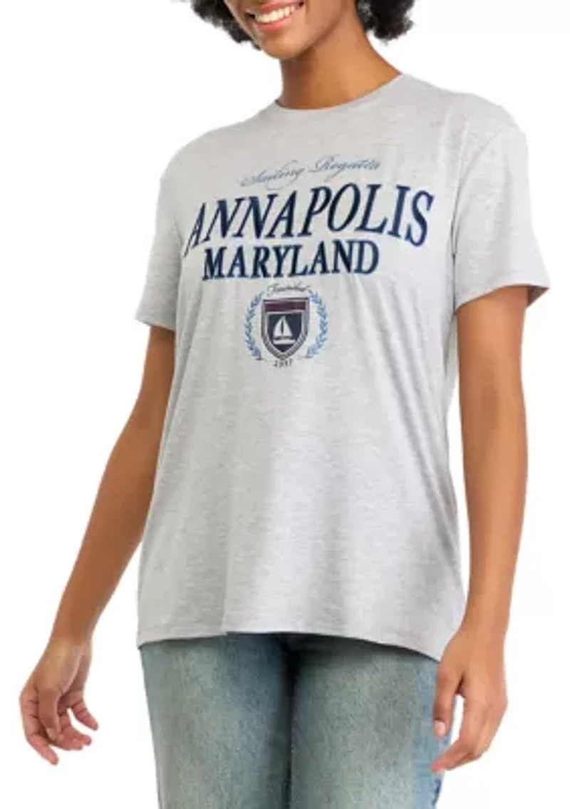 Women's Annapolis Maryland Graphic T-Shirt