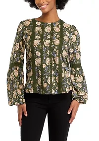Women's Long Sleeve Lace Top