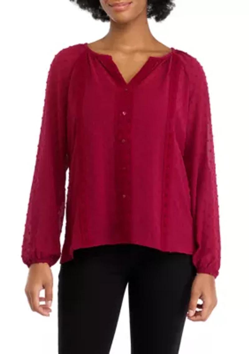 Women's Peasant Top