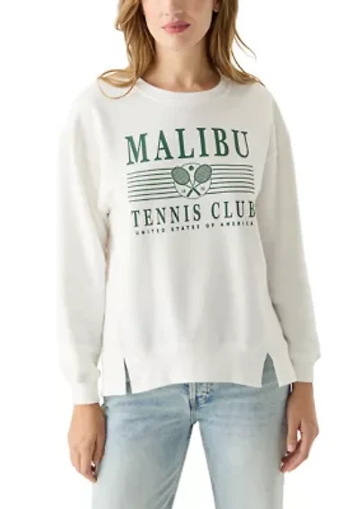 Women's Malibu Graphic Sweatshirt with Slits