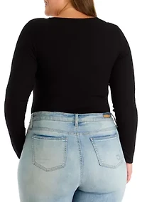 Plus Long Sleeve Bodysuit