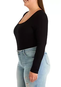 Plus Long Sleeve Bodysuit