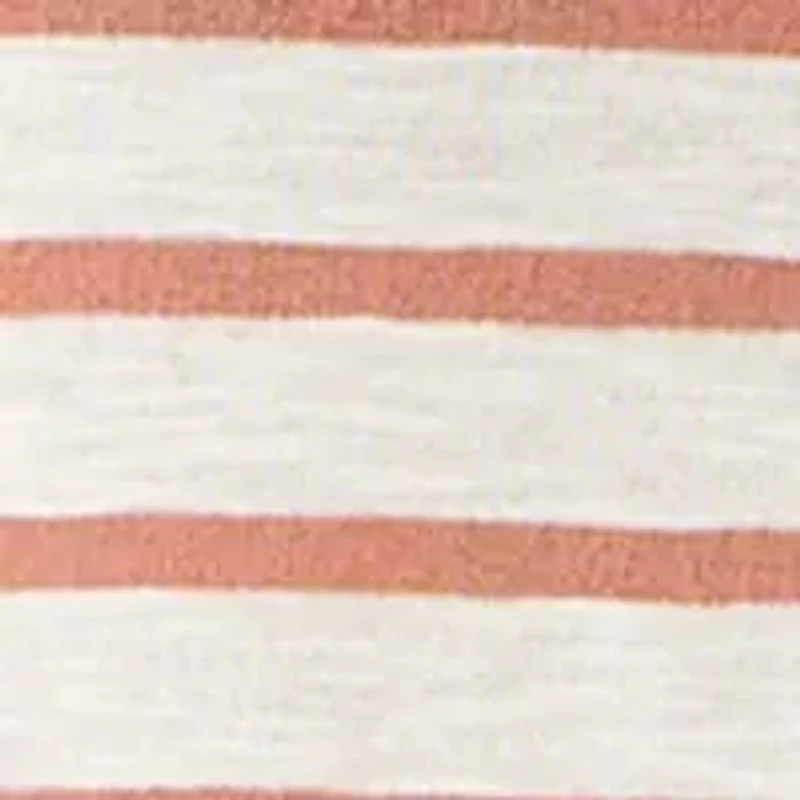 Women's Short Sleeve Striped Crew T-Shirt