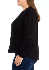 Plus Victorian Blouse