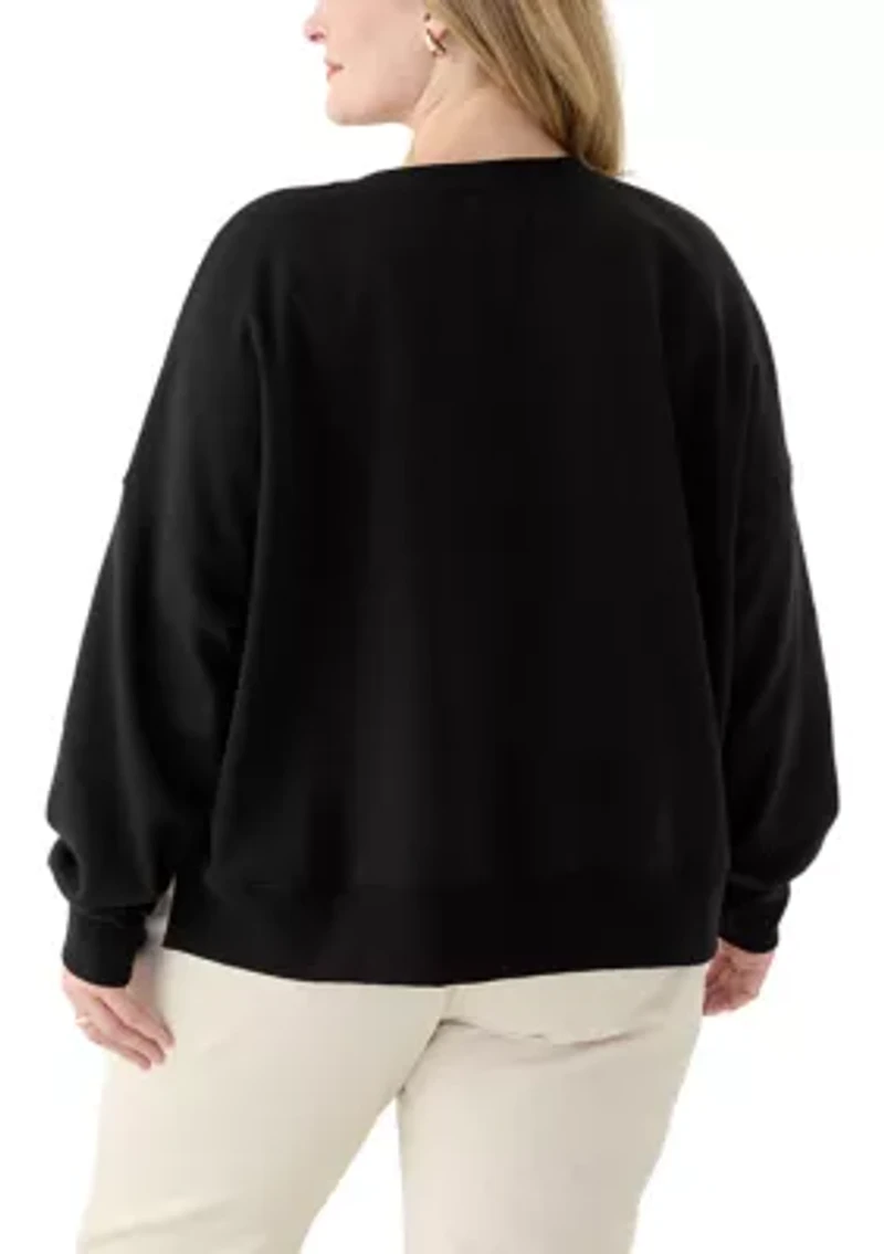Plus Long Sleeve Montana Graphic Sweatshirt