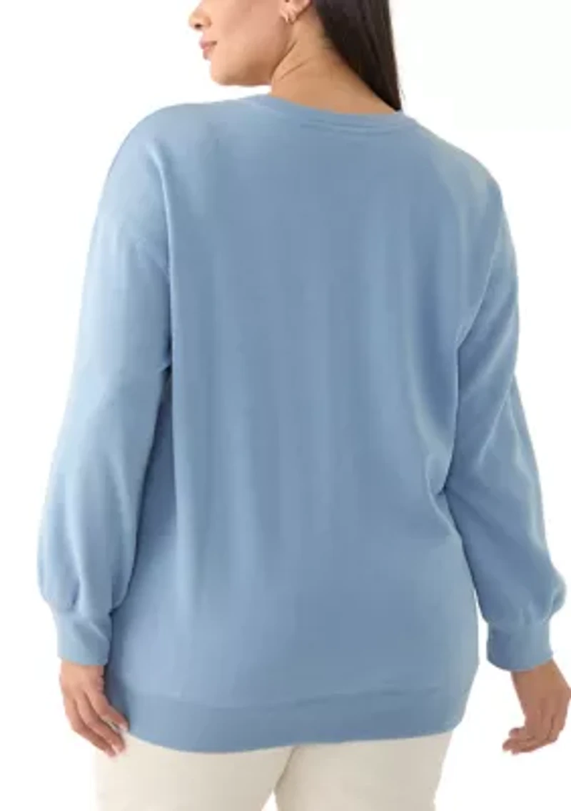 Plus Graphic Sweatshirt