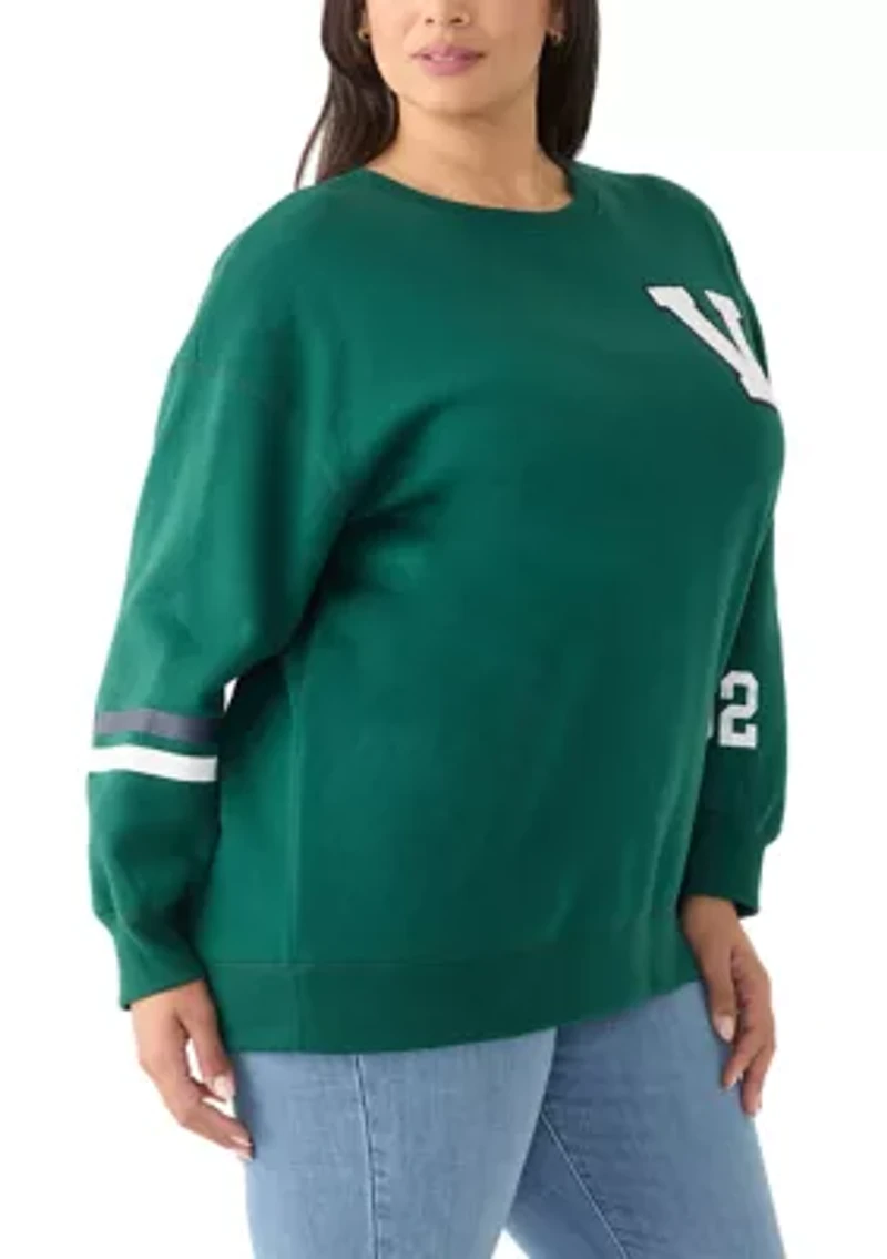 Plus Long Sleeve Graphic T-Shirt