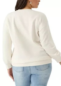 Plus Love Sweatshirt