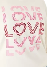 Plus Love Sweatshirt