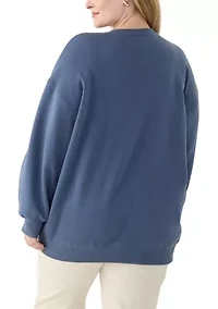 Plus Long Sleeve Graphic Sweatshirt