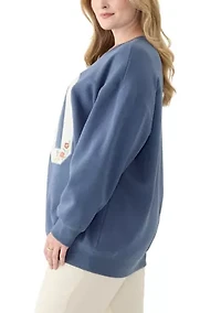 Plus Long Sleeve Graphic Sweatshirt