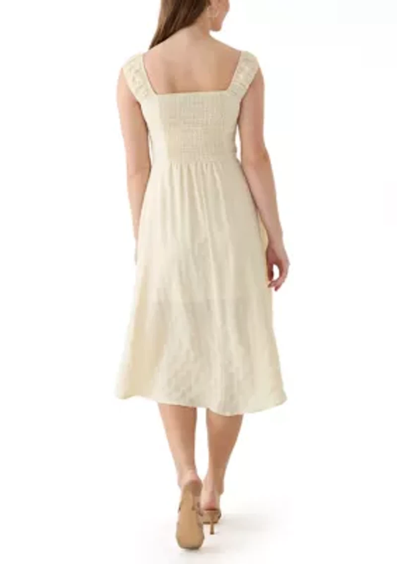 Women's A-Line Midi Dress