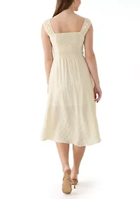 Women's A-Line Midi Dress
