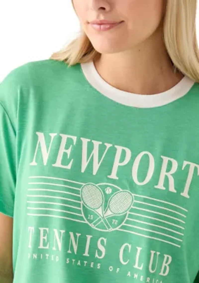 Women's Newport Tennis Club Graphic T-Shirt