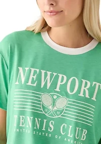 Women's Newport Tennis Club Graphic T-Shirt