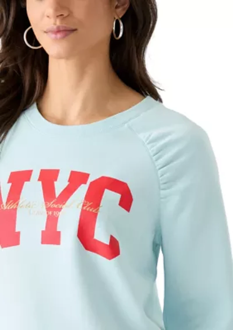 Women's NYC Pullover Graphic Sweatshirt