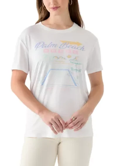 Women's Palm Beach Graphic T-Shirt
