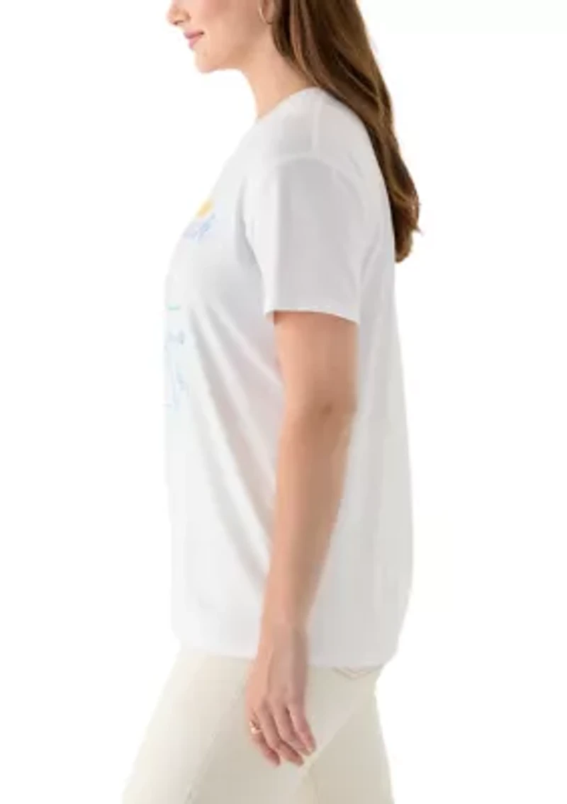 Women's Palm Beach Graphic T-Shirt