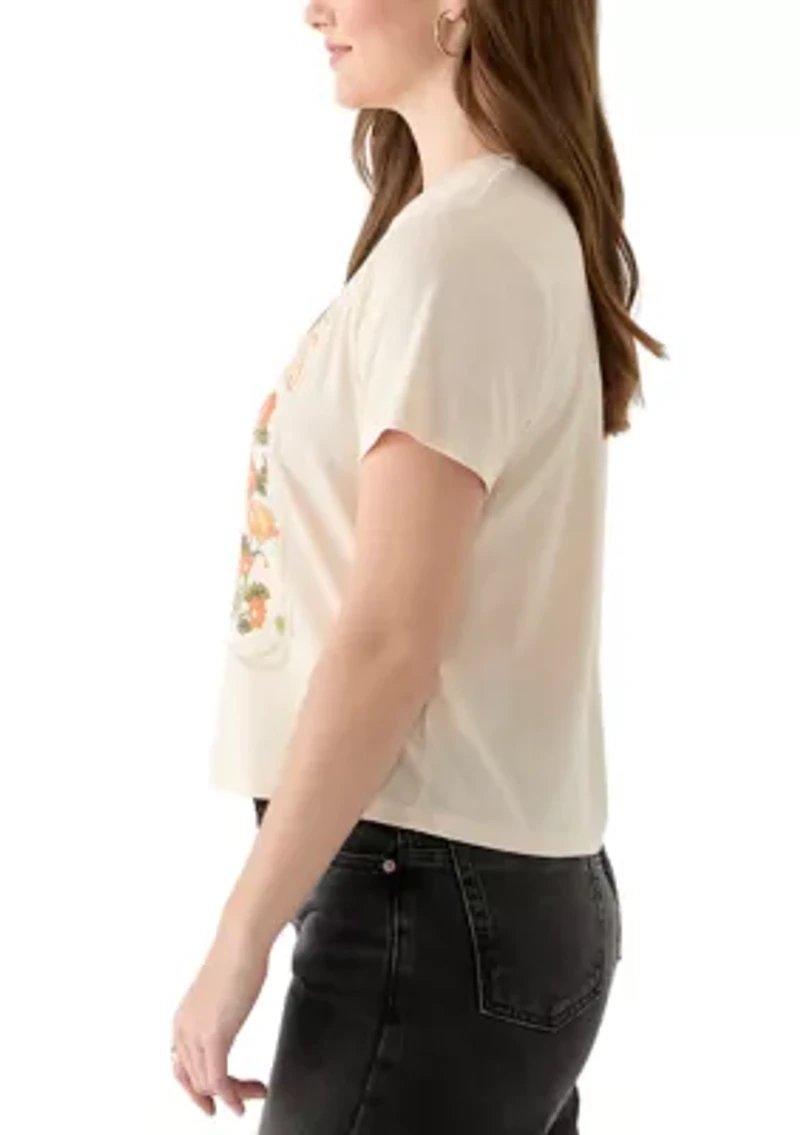 Women's Cali Poppies Graphic T-Shirt