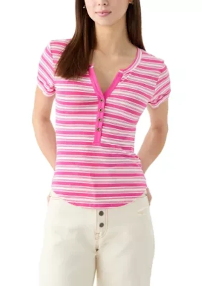 Women's Short Sleeve Button Front Shirt