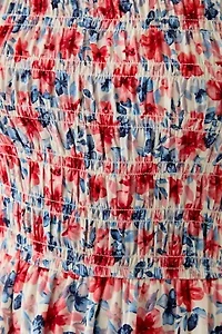 Women's Tiered Dress with Smocking