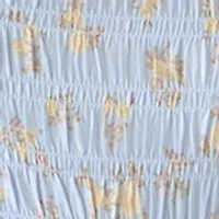 Women's Flutter Sleeve Midi Dress