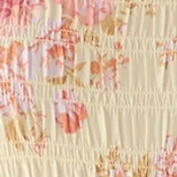 Women's Flutter Sleeve Mid Dress