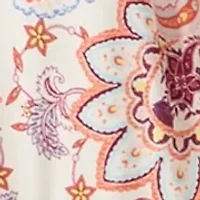 Plus Smocked Printed Dress