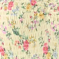 Plus Smocked Sweetheart Bodice Dress