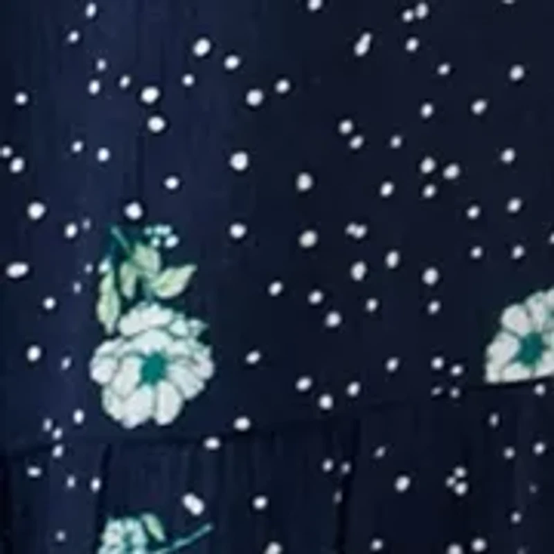 Women's Tiered Printed Maxi Skirt