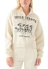 Women's Graphic 1/4 Zip Pullover