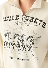 Women's Graphic 1/4 Zip Pullover